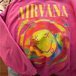 Urban Outfitters Pink Nirvana Sweater